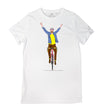 Carica l'immagine nel visualizzatore Galleria, t-shirt white roads m_allegria
