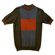 Load image into Gallery viewer, Maglia in cotone white roads blu bordeaux manica corta