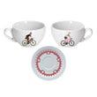 Carica l'immagine nel visualizzatore Galleria, coffee cup white roads GRAVEL