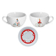 Carica l'immagine nel visualizzatore Galleria, coffee cup white roads PIN