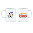 Carica l'immagine nel visualizzatore Galleria, mug white roads T1