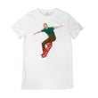 Load image into Gallery viewer, t-shirt white roads m_skate