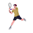 Load image into Gallery viewer, t-shirt white roads m_tennis