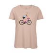 Load image into Gallery viewer, t-shirt white roads donna w_gravel pink