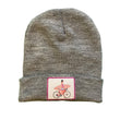 Load image into Gallery viewer, Cuffia in maglia White Roads Surf Grigio
