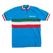 Load image into Gallery viewer, MAGLIA LANA AZZURRA TRICOLORE