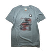 Carica l'immagine nel visualizzatore Galleria, t-shirt strade bianche celeste