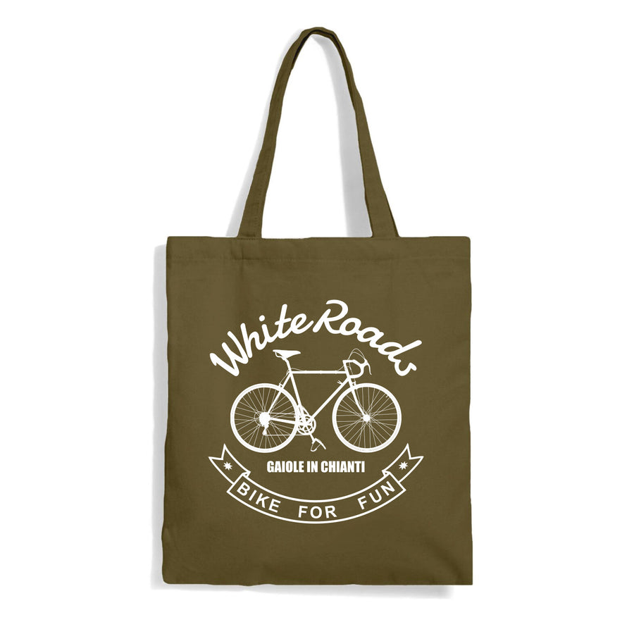 SHOPPER WHITE ROADS OLIVE