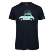 Load image into Gallery viewer, t-shirt white roads donna w_500 Blu
