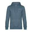 Carica l'immagine nel visualizzatore Galleria, felpa cappuccio white roads HOSTESS nordic blue
