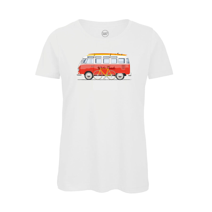 t-shirt white roads donna w_t1 bianca