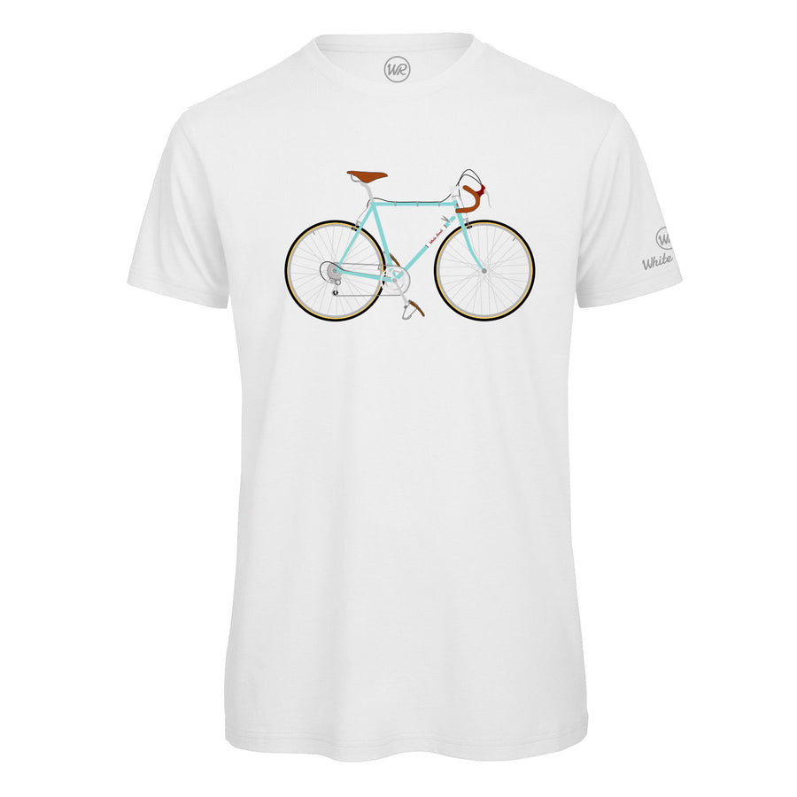 t-shirt white roads m_bike bianca