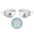 Load image into Gallery viewer, coffee cup white roads CORSA
