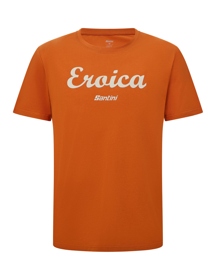 T-SHIRT EROICA STRADA ARANCIO
