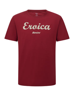 T-SHIRT EROICA STRADA BORDEAUX