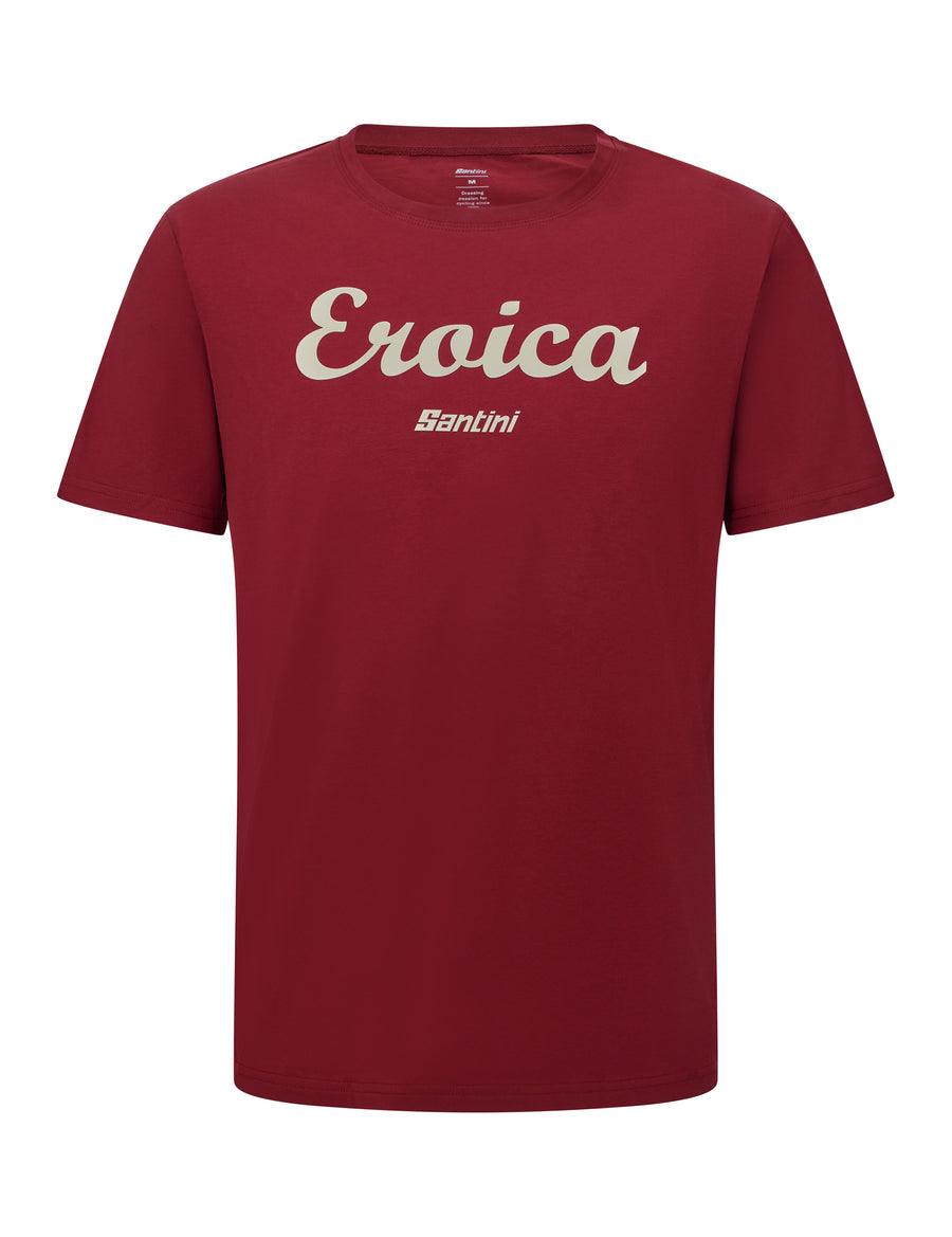 T-SHIRT EROICA STRADA BORDEAUX