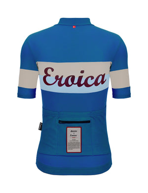 MAGLIA CICLISMO EROICA QUIETE AZZURRO