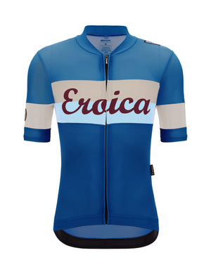 MAGLIA CICLISMO EROICA QUIETE AZZURRO