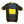 Load image into Gallery viewer, Maglia in cotone white roads blu giallo manica corta
