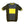 Load image into Gallery viewer, Maglia in cotone white roads blu giallo manica corta
