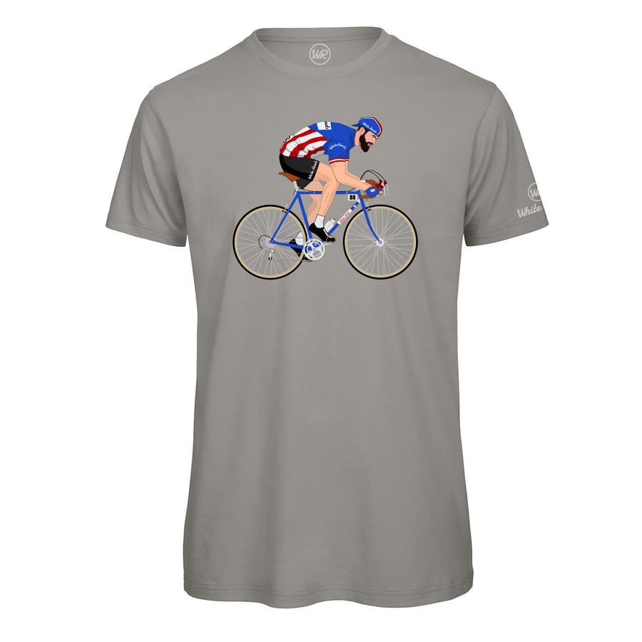 t-shirt white roads m_brook grey