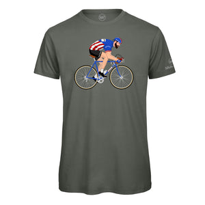 t-shirt white roads m_brook kaki