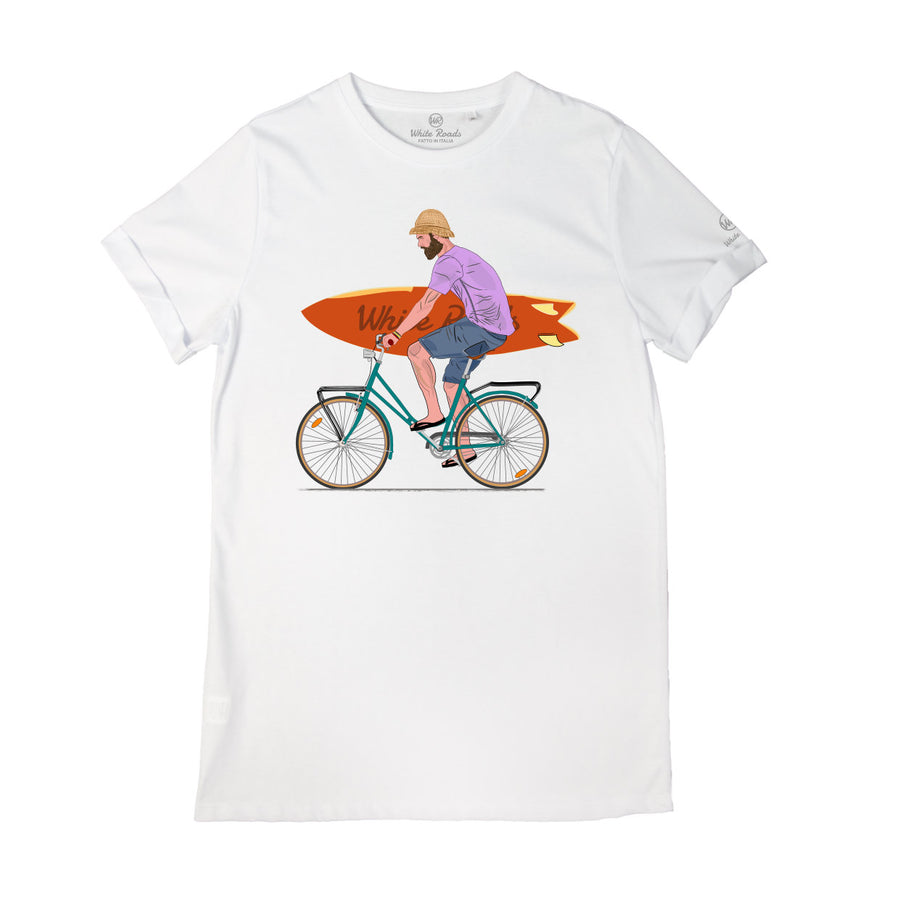 t-shirt white roads m_surf