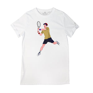 t-shirt white roads m_tennis