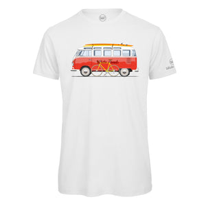 t-shirt white roads m_t1 bianca