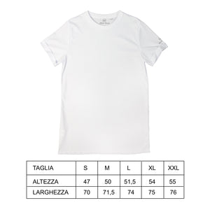 t-shirt white roads m_allegria