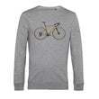 Load image into Gallery viewer, felpa girocollo white roads GRAVEL grigia

