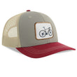Carica l'immagine nel visualizzatore Galleria, Cappello Gravel26 Begie Grigio Rosso
