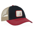 Carica l'immagine nel visualizzatore Galleria, Cappello Hostess Blu Bordeaux Begie
