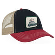 Carica l'immagine nel visualizzatore Galleria, Cappello Mini Blu Bordeaux Begie
