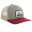 Carica l'immagine nel visualizzatore Galleria, Cappello Mini Begie Grigio Rosso
